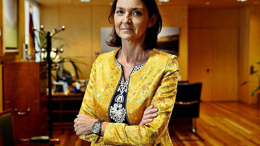 La ministra d&#039;Indústria, Comerç i Turisme, Reyes Maroto