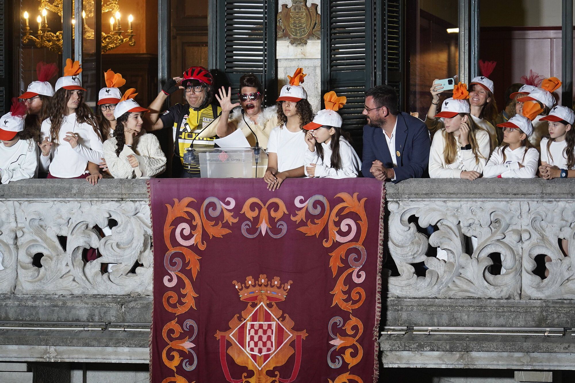 Les fotos del pregó del Galliner a les Fires de Girona