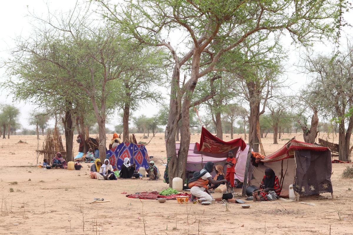 Éxodo de refugiados sudaneses hacia El Chad