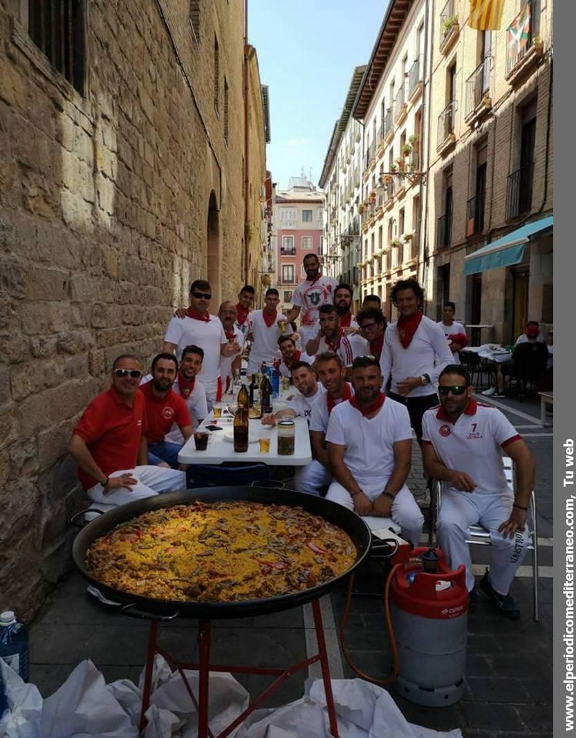 Castellonenses en los #SanFermines2018