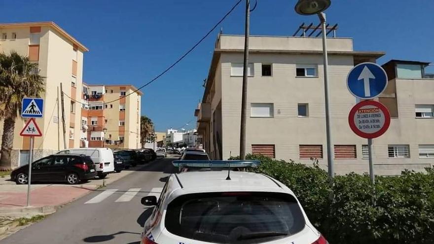 Vehículo de la Policía Local de Tarifa (Cádiz)