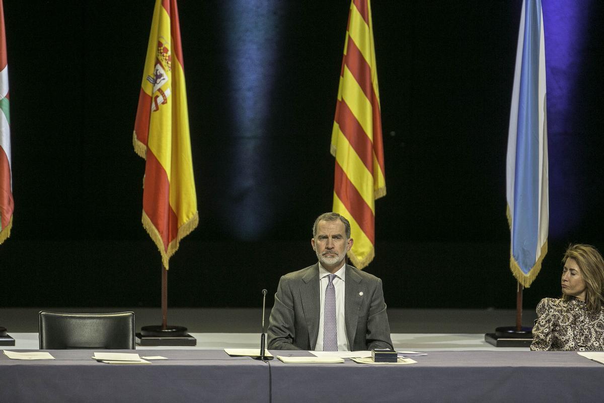 El rey Felipe VI preside en Barcelona la entrega de despachos a los nuevos jueces