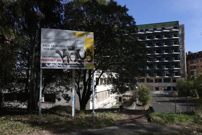 Estado en el que se encuentra el viejo HUCA.