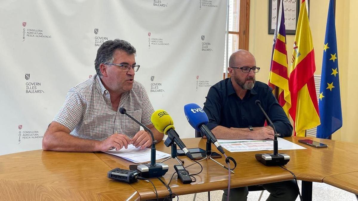 Joan Simonet y Fernando Fernández, en una fotografía de archivo.