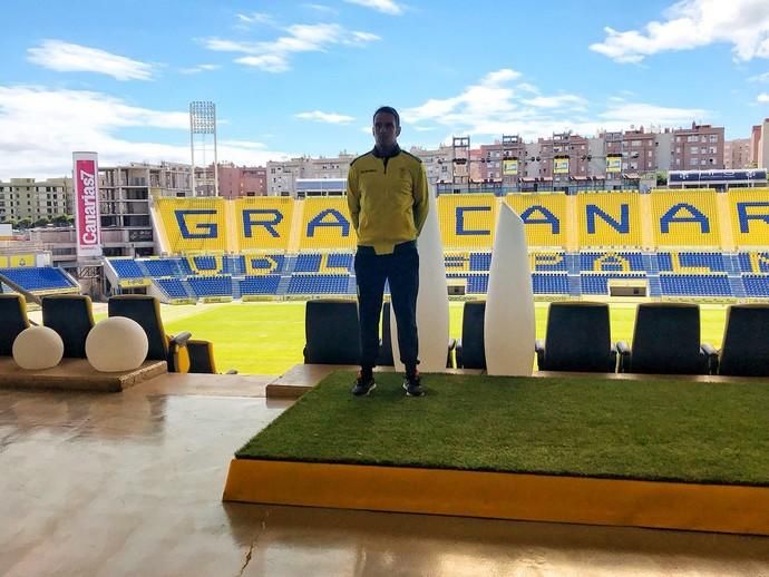 Presentación de la equipación de la UD Las Palmas para la 2018/19