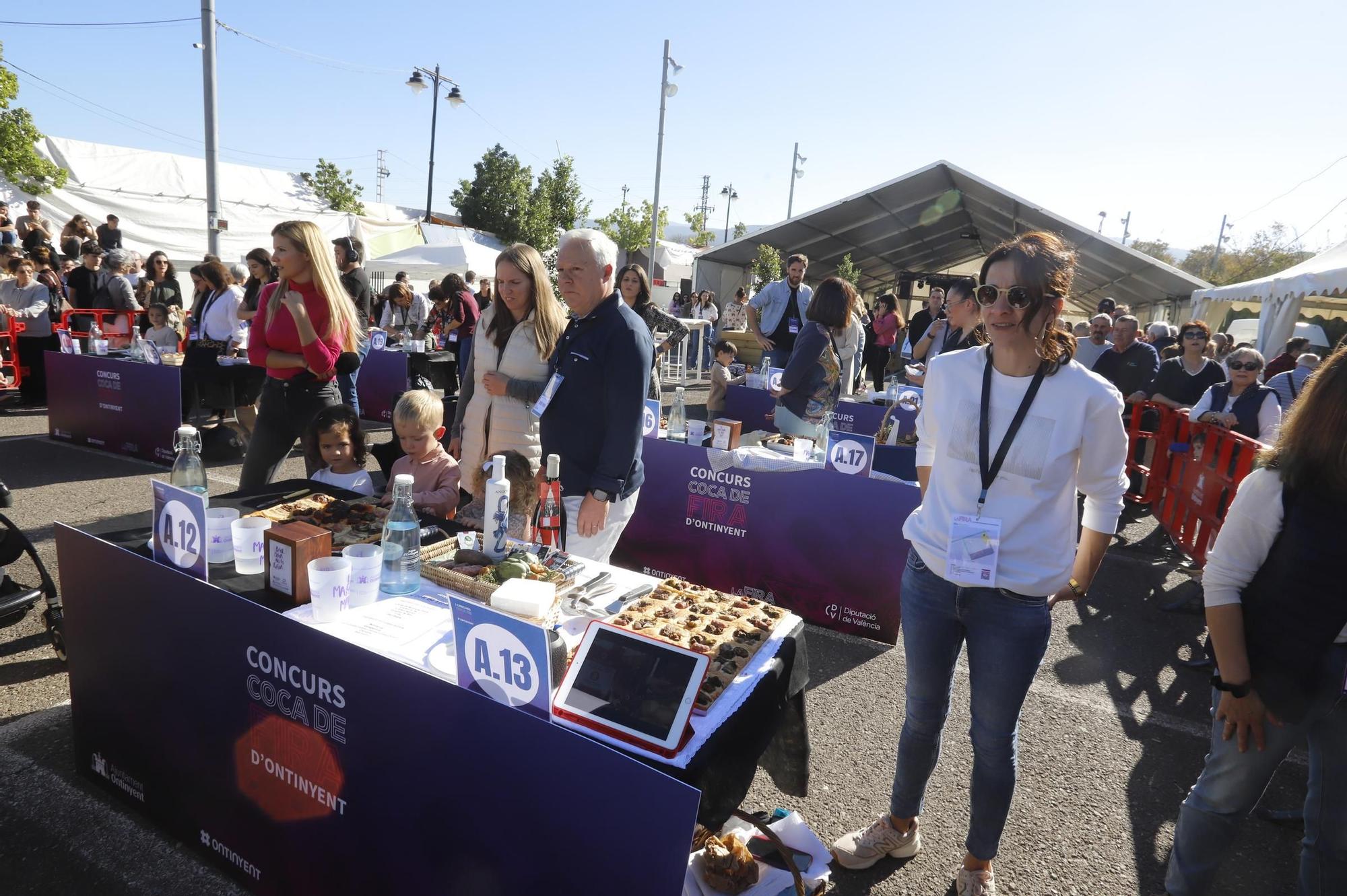 El primer concurso de 'Coca de Fira' de Ontinyent