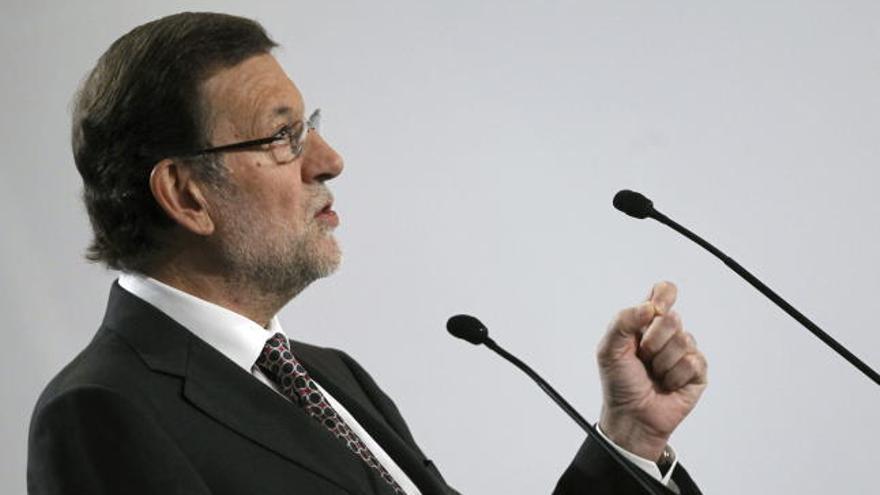 Rajoy durante su participación en el Foro de la Comunicación.