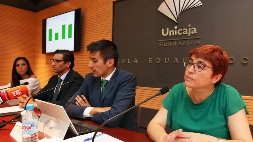 Analistas Económicos de Andalucía presentó este miércoles el informe &quot;Previsiones económicas de Andalucía&quot;.