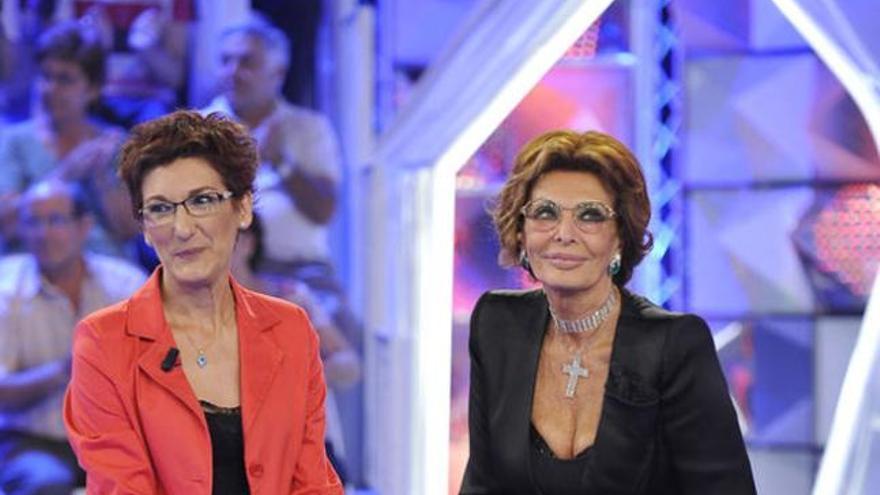 La intérprete italiana Sophia Loren.