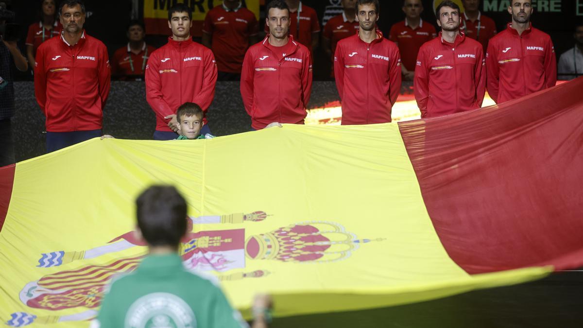 El equipo español de tenis en la Copa Davis