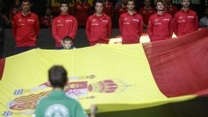 El equipo español de tenis en la Copa Davis