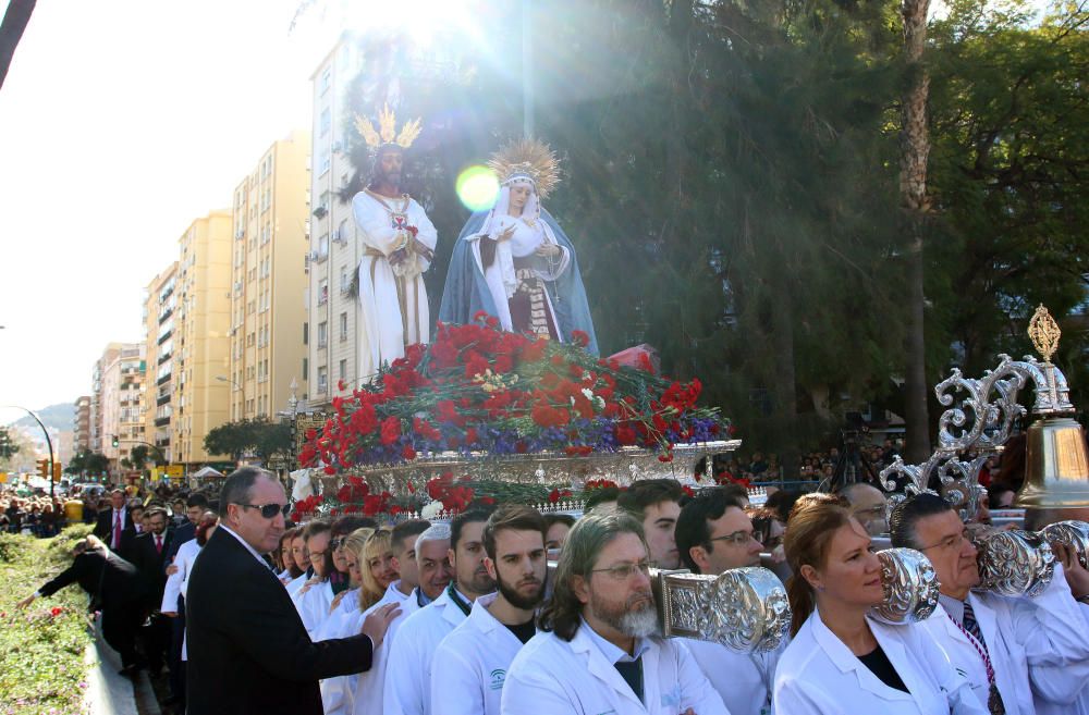 Traslado de Jesús Cautivo y la Virgen de la Trinidad.