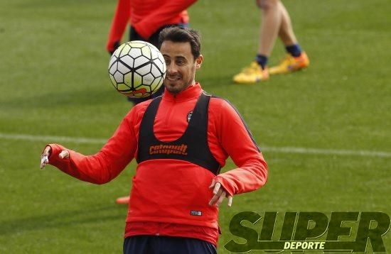 Entrenamiento del Levante UD