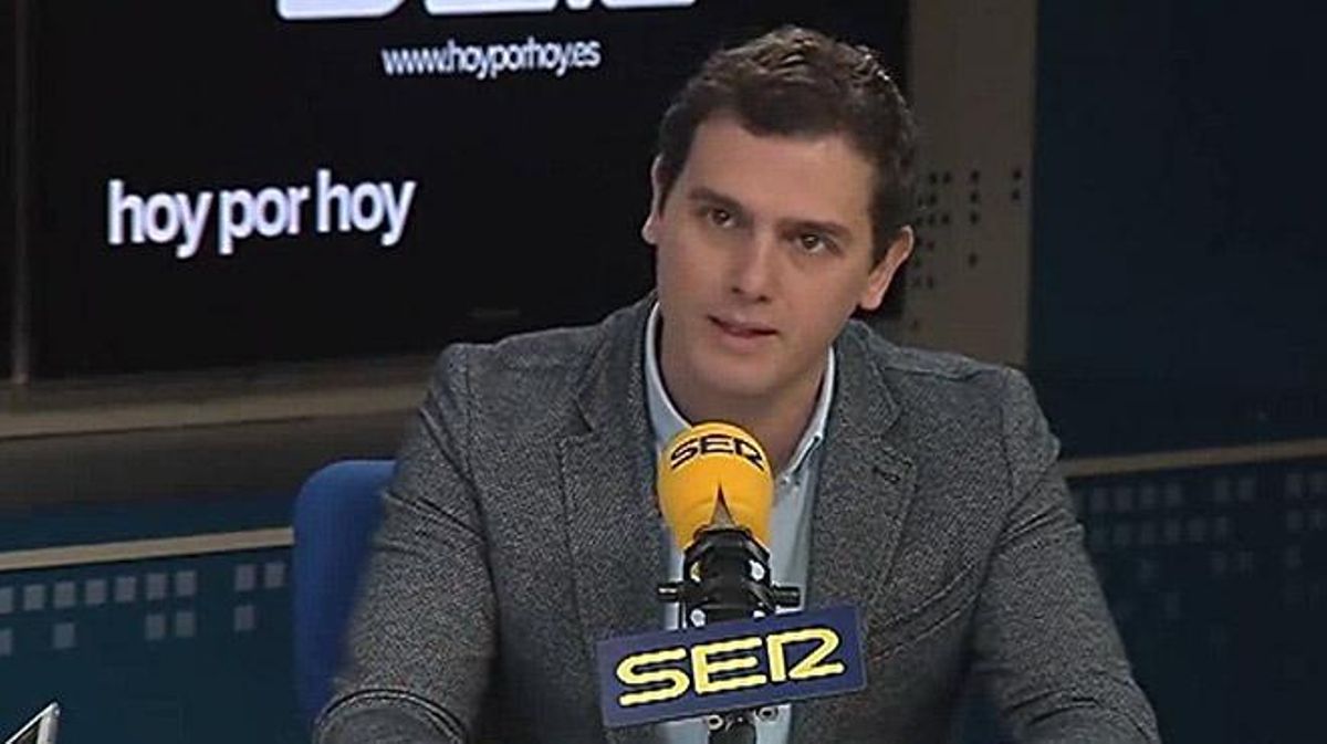 Declaracions d’Albert Rivera a ’Hoy per hoy’ de la Cadena Ser.