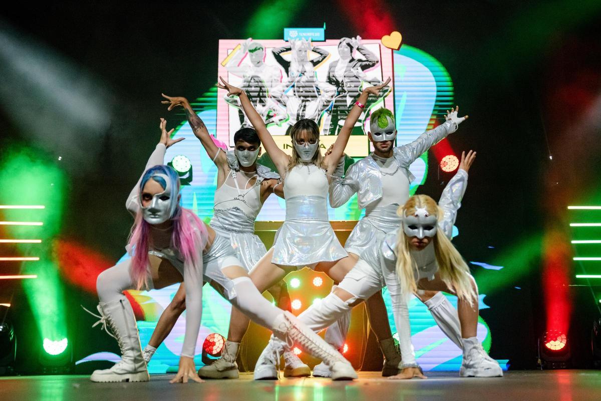 Actuación de K-Pop en el Gaming Experience de Tenerife
