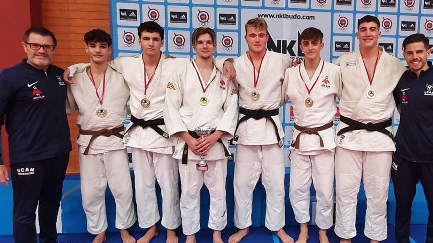 Judo El UCAM Murcia, campeón júnior