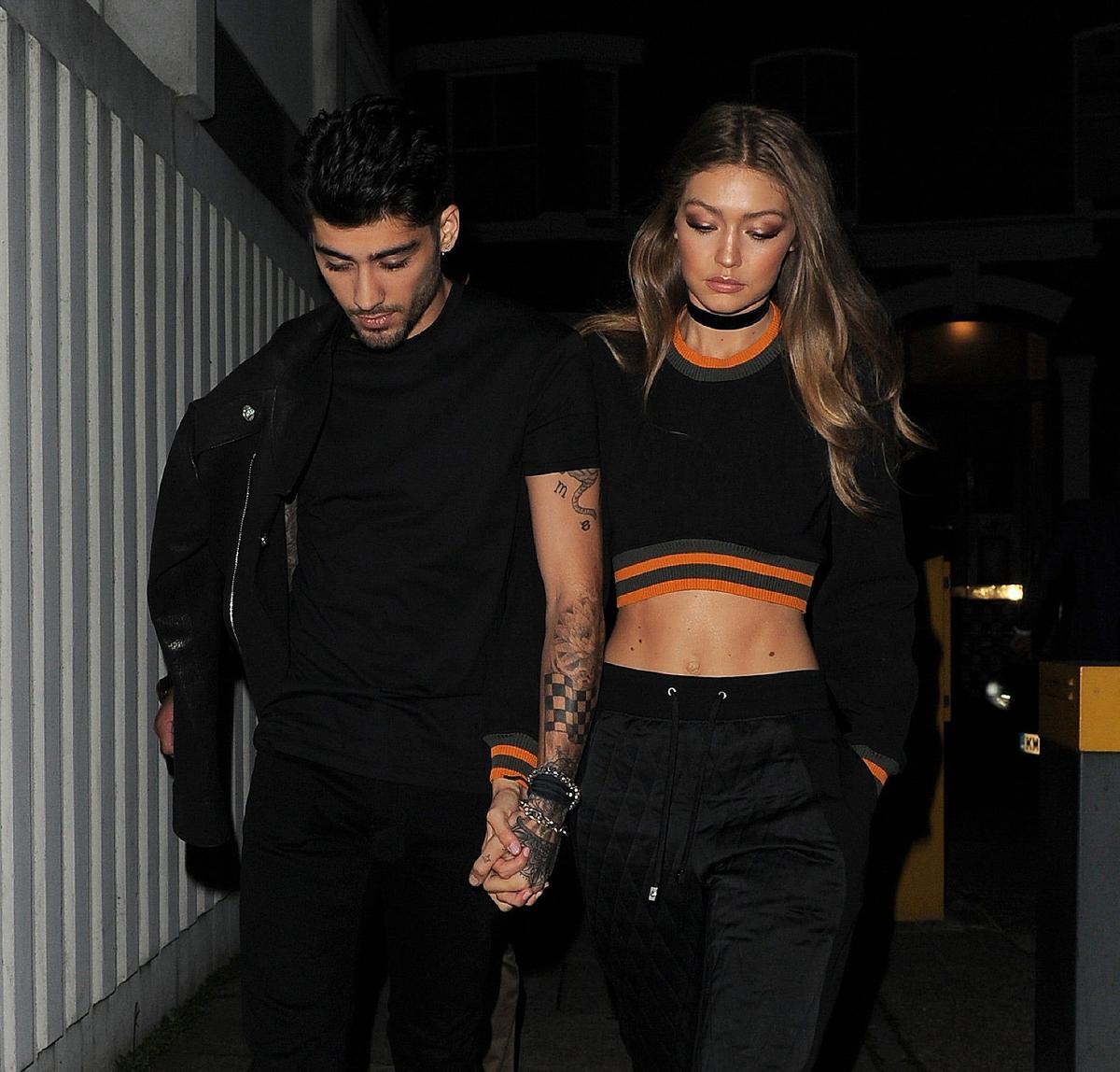 Gigi Hadid y Zayn Malik