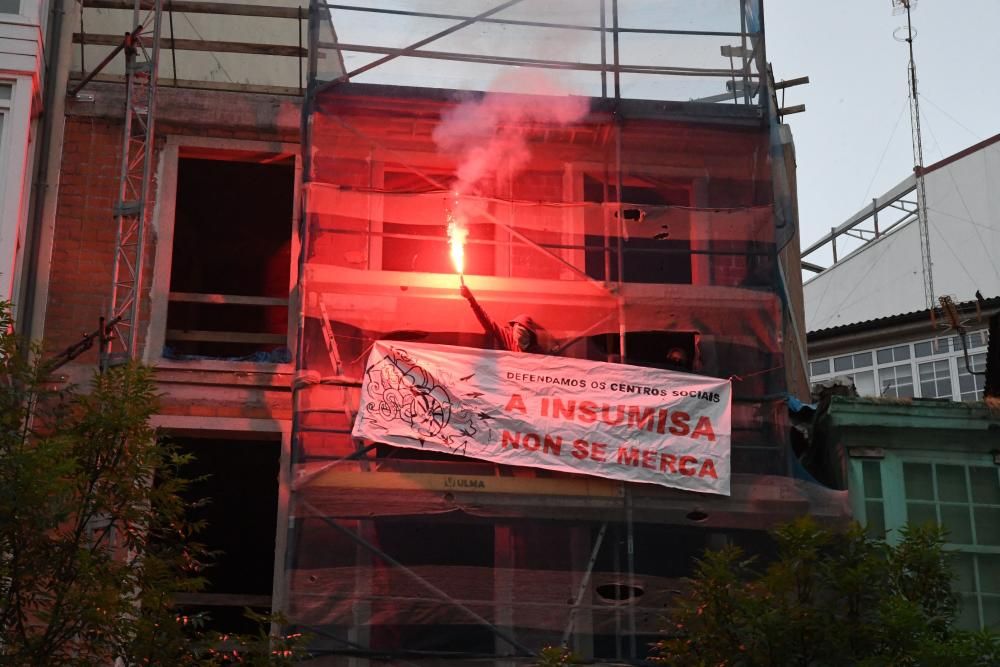 Manifestación de apoyo a la Insumisa