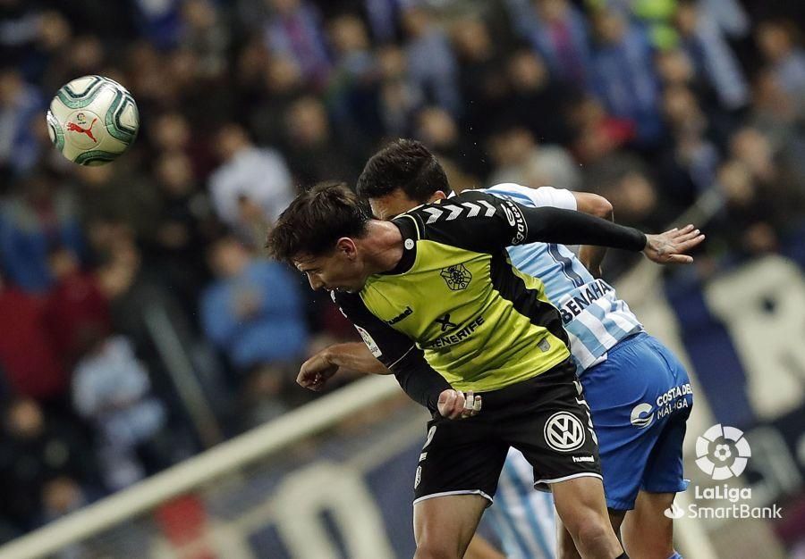 Partido del Málaga CF y el Tenerife en La Rosaleda.