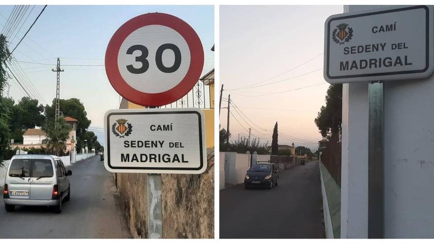 Vila-real renueva la señalización en los caminos rurales para mejorar la seguridad