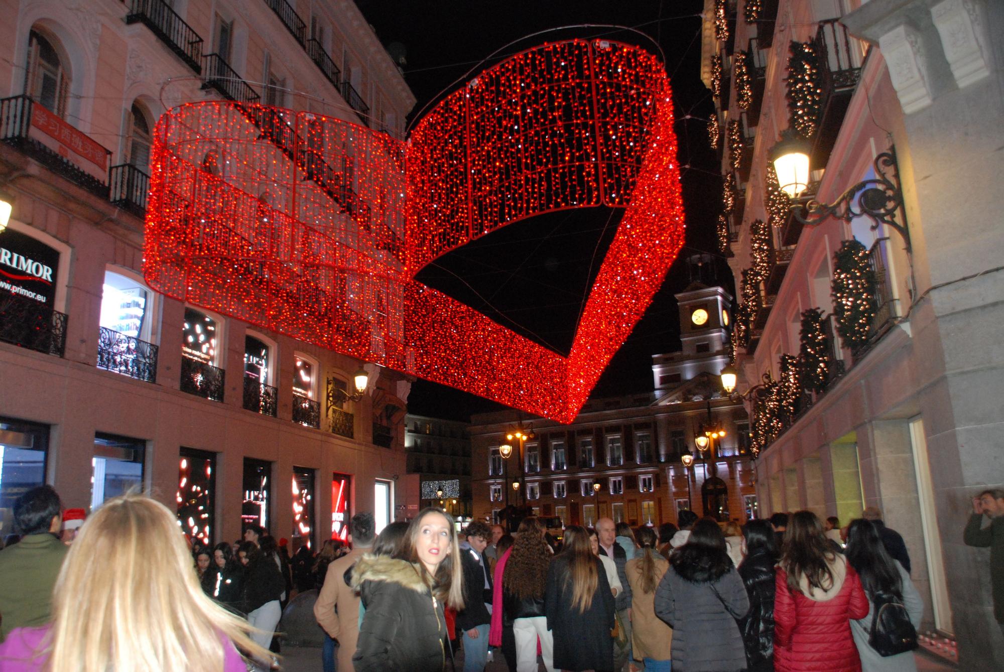 En imágenes: así son las luces de Navidad en Madrid