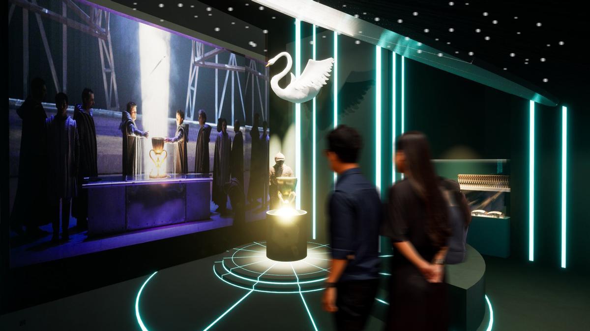 Recreación del espacio 14 del futuro Centro de Interpretación del Santo Cáliz de València.