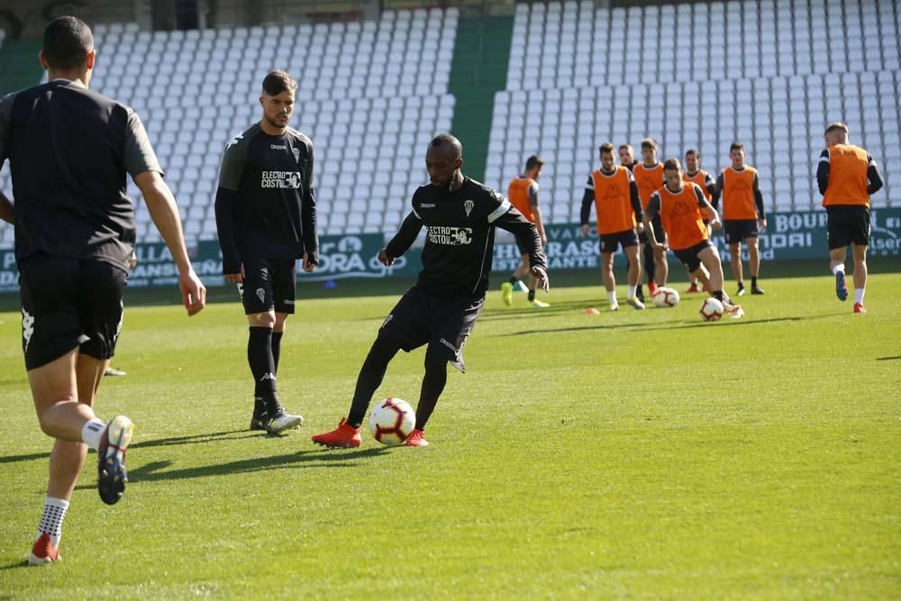 Entrenamiento del Córdoba de puertas abiertas