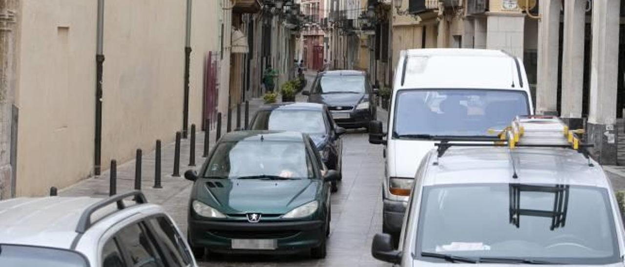 Piden reducir la velocidad en el casco antiguo de Xàtiva