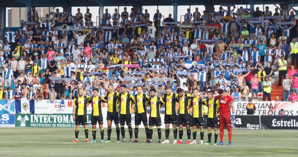 Ponferradina - Hércules: Las imágenes del partido