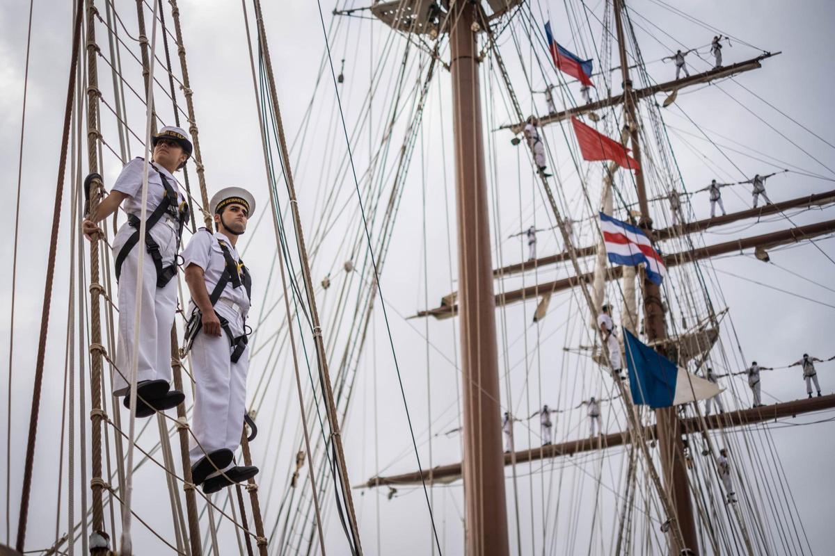 Escala de 'Juan Sebastián Elcano' en Santa Cruz de Tenerife