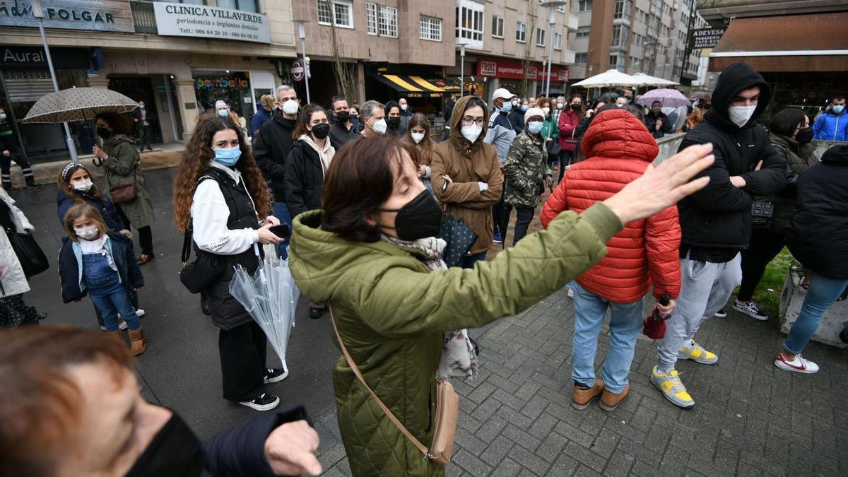 Indignación en Pontevedra por el ultímo día de PCR sin cita previa