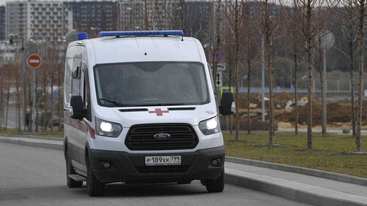 Ambulancia en Moscú, Rusia