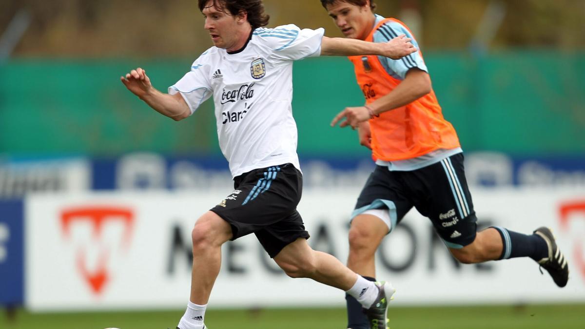 Messi se decantó finalmente por Argentina cuando era juvenil.