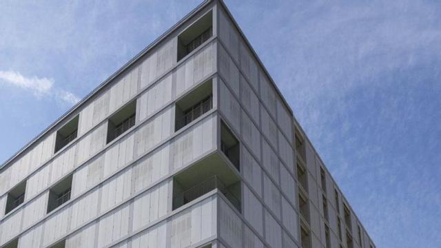 Vista dels edificis d’habitatge públic de l’Illa Glòries, a Barcelona. | ZOWY VOETEN