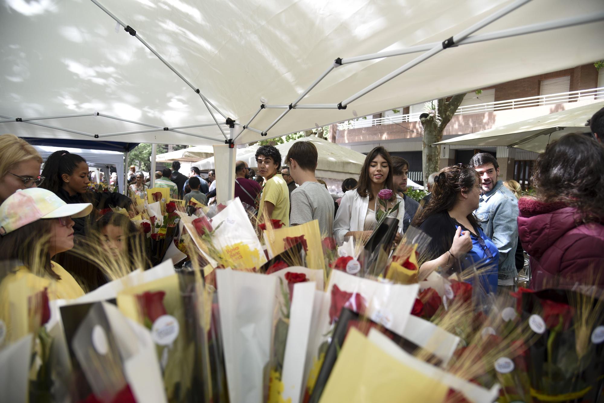 La diada de Sant Jordi 2023, a Manresa