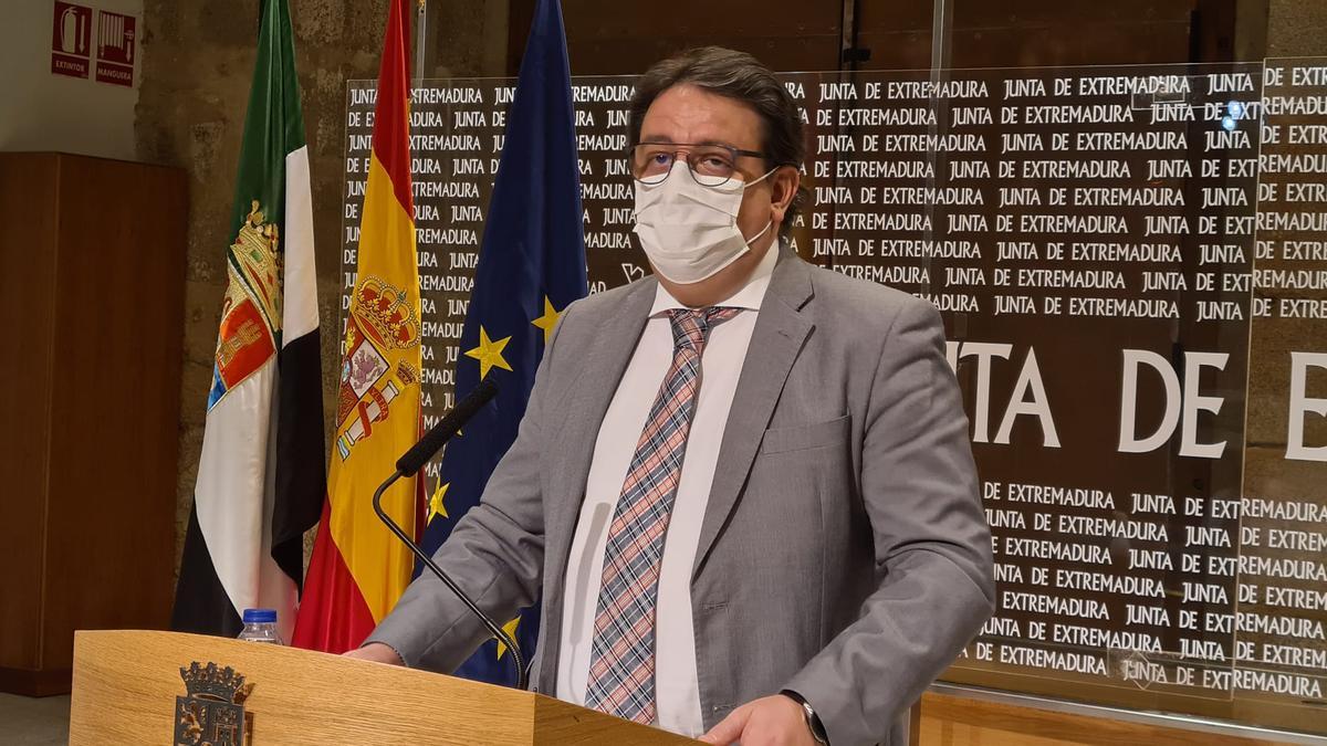 Vergeles, en rueda de prensa.