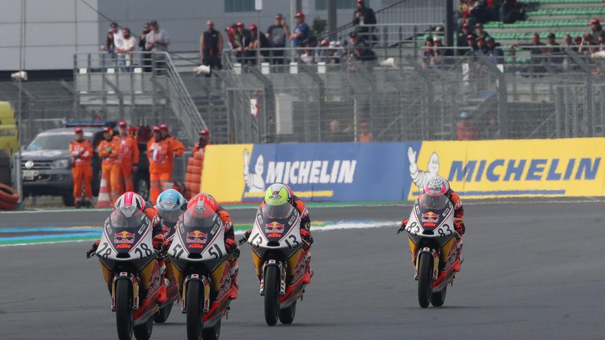 Máximo Quiles sale de Le Mans líder de la Red Bull Rookies Cup