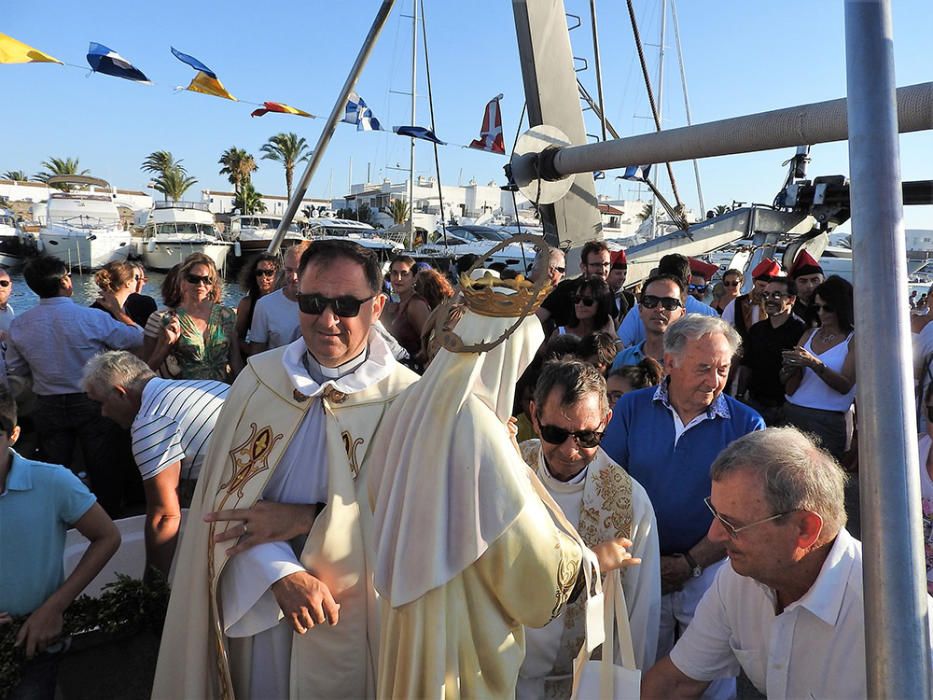 Procesión de la Virgen del Carmen en Formentera