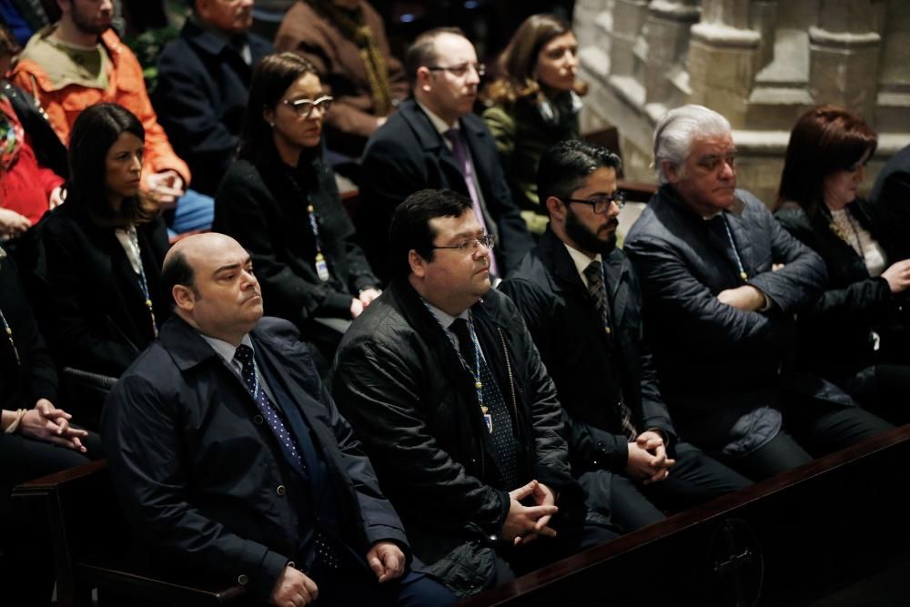 Misa de Ramos en la catedral de Oviedo