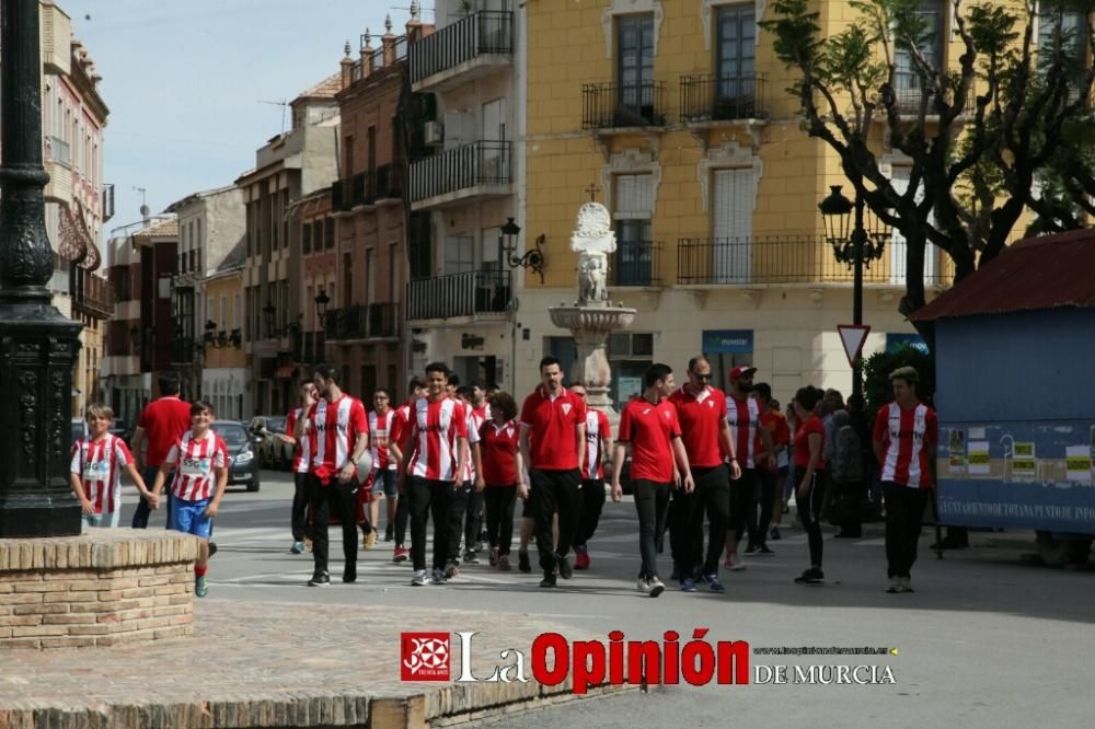 Recepción institucional al Club Olímpico de Totana por el ascenso