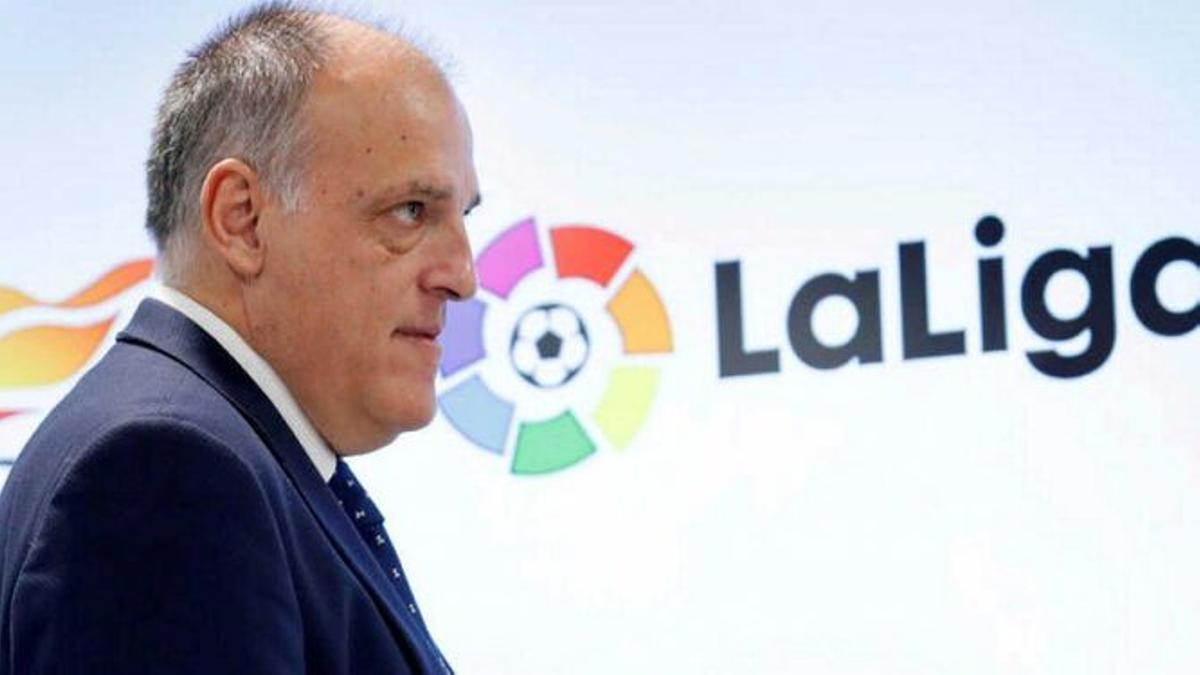 Javier Tebas, presidente de LaLiga