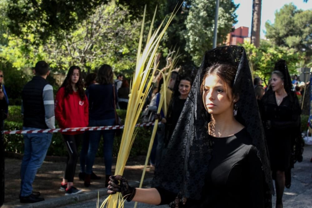 Procesión en el Colegio de Gamarra.