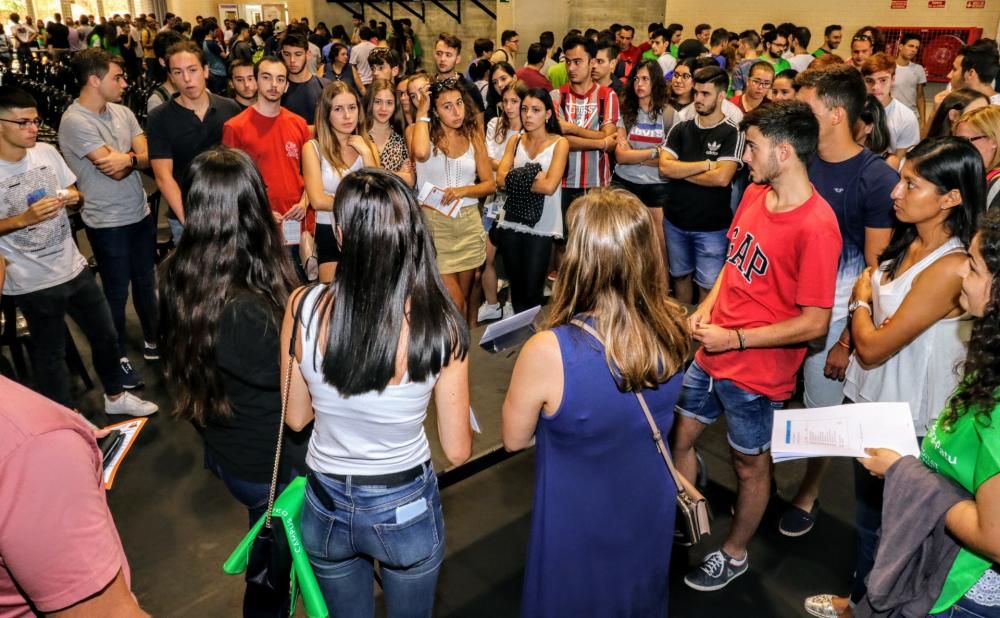 Acto de acogida en el Campus de Alcoy