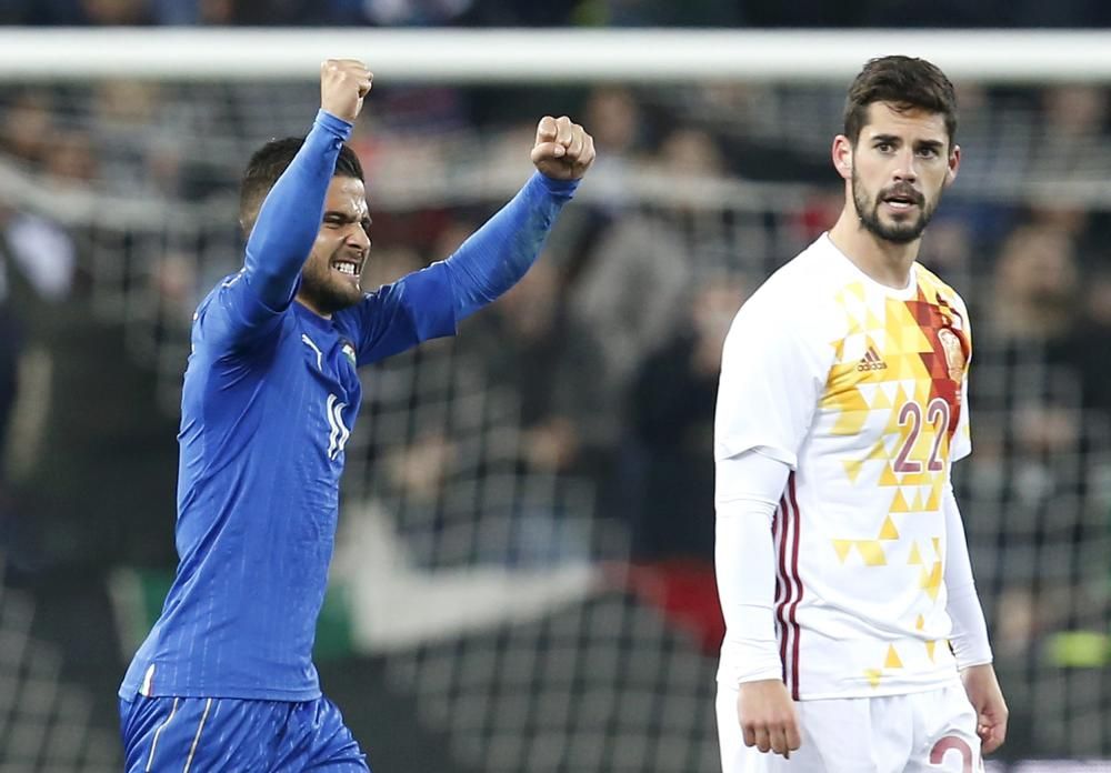 Fútbol, amistoso: Italia - España