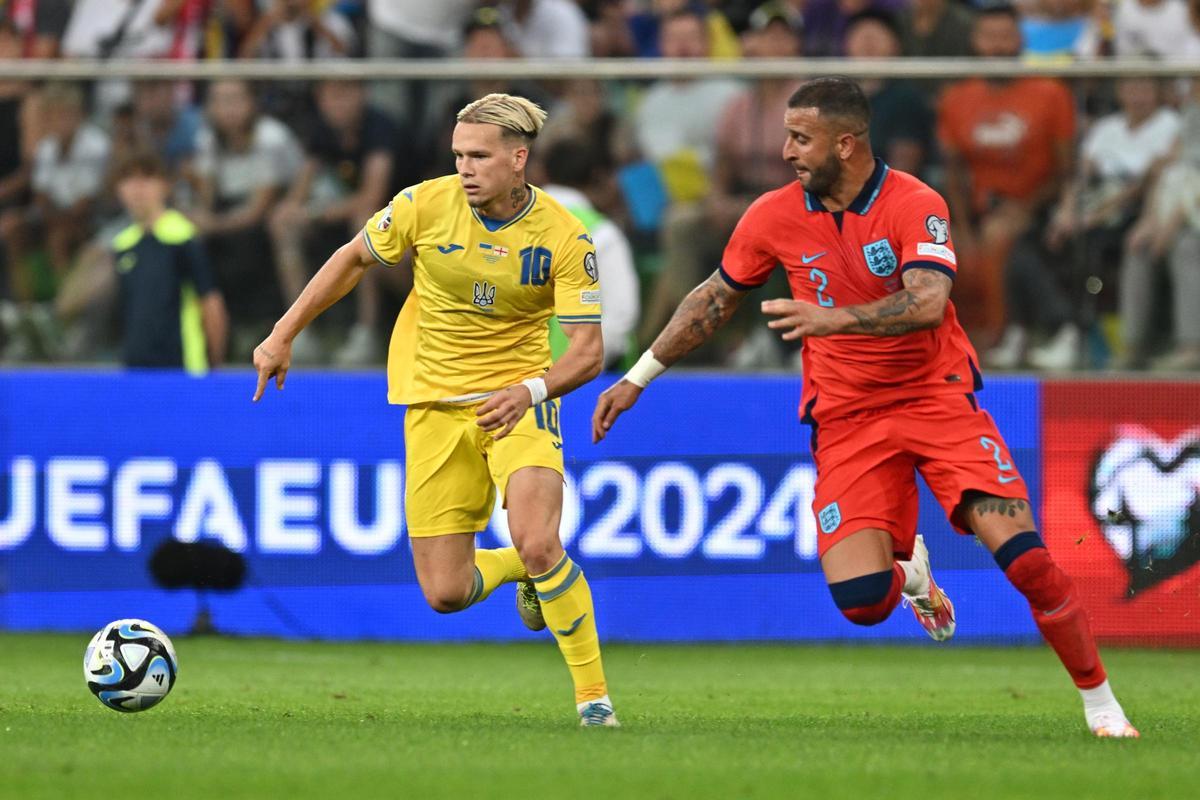 UEFA Euro 2024 qualification round - Ukraine vs England