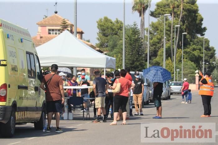 Totana protesta ante su vuelta a la fase 1