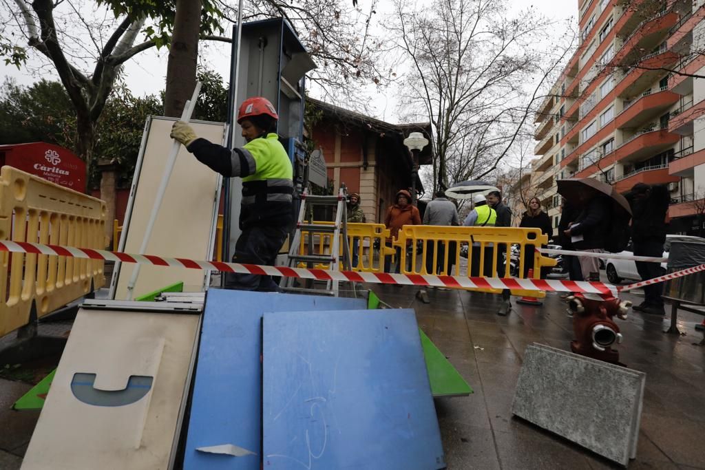 Empieza la retirada de las cabinas telefónicas en Palma