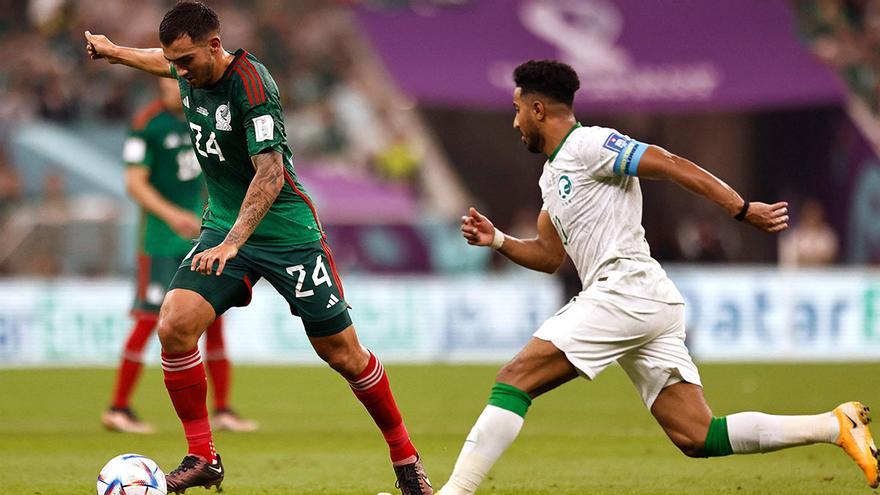 Resumen, goles y highlights del Arabia Saudí 1 - 2 México de la fase de grupos del Mundial de Qatar 2022