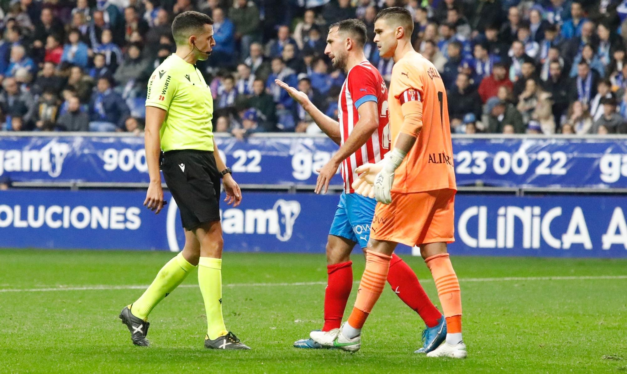 En imágenes: así se vivió el derbi en el Tartiere