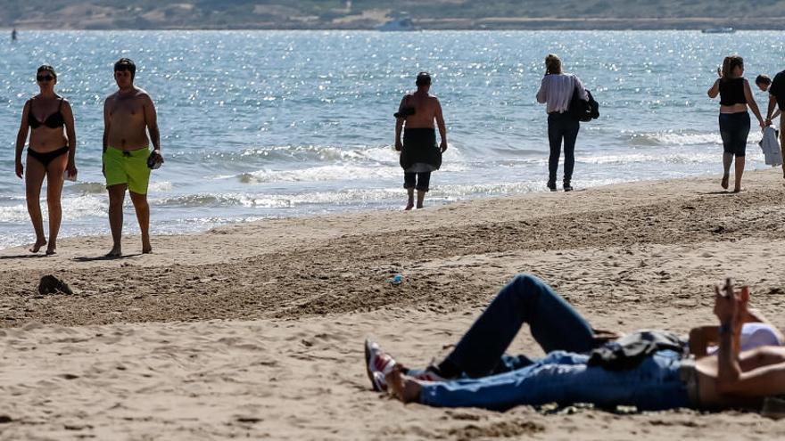 Alicante se libra de la borrasca Félix y registra temperaturas primaverales